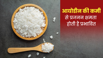 प्रजनन क्षमता खराब करती है शरीर में आयोडीन की कमी, जानें इसे पूरा करने का तरीका 